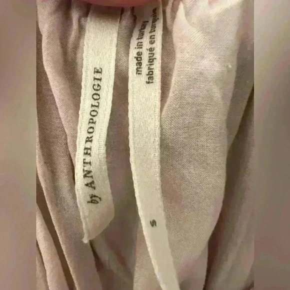 Anthropologie Maxi Tiered Dress Small Brown Orange Bohemian Cutout Boho $180 - Picture 9 of 9